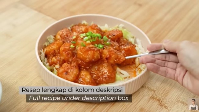 Ebi Chili Chef Devina Hermawan. (YouTube Chef Devina)
